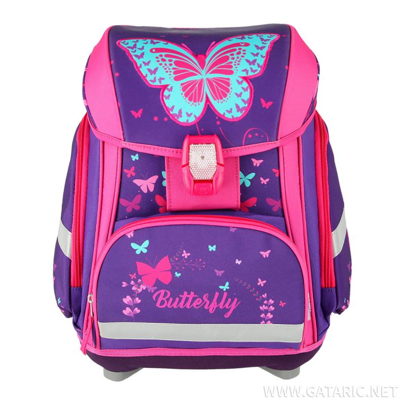 Torba set BUTTERFLY 3D SMART 5d, LED kopča 