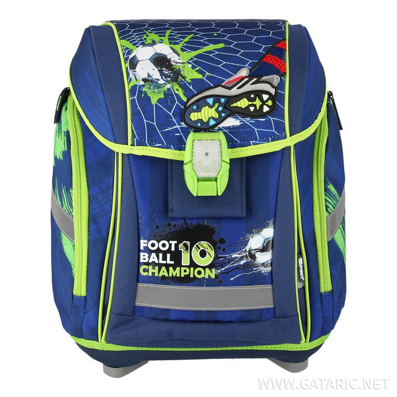 School bag set ''FOOTBALL GOAL'' 3D NEW START 5-Pcs (LED buckle) 