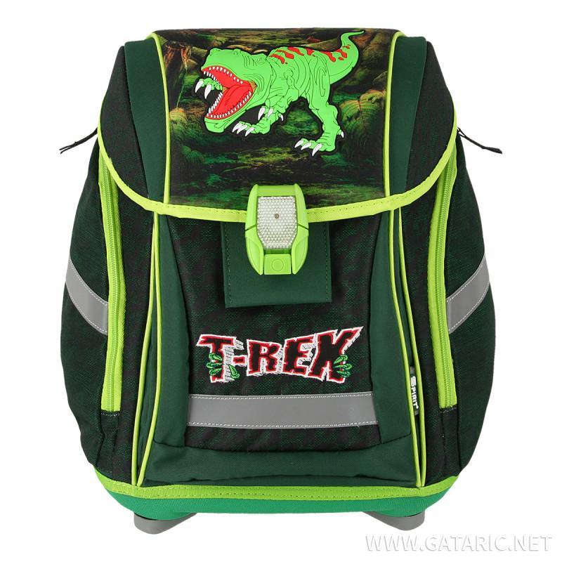 School bag set ''T-REX'' NEW START 3D 5-Pcs (LED buckle) 