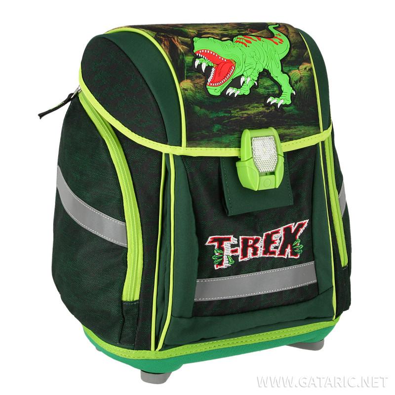 School bag set ''T-REX'' NEW START 3D 5-Pcs (LED buckle) 