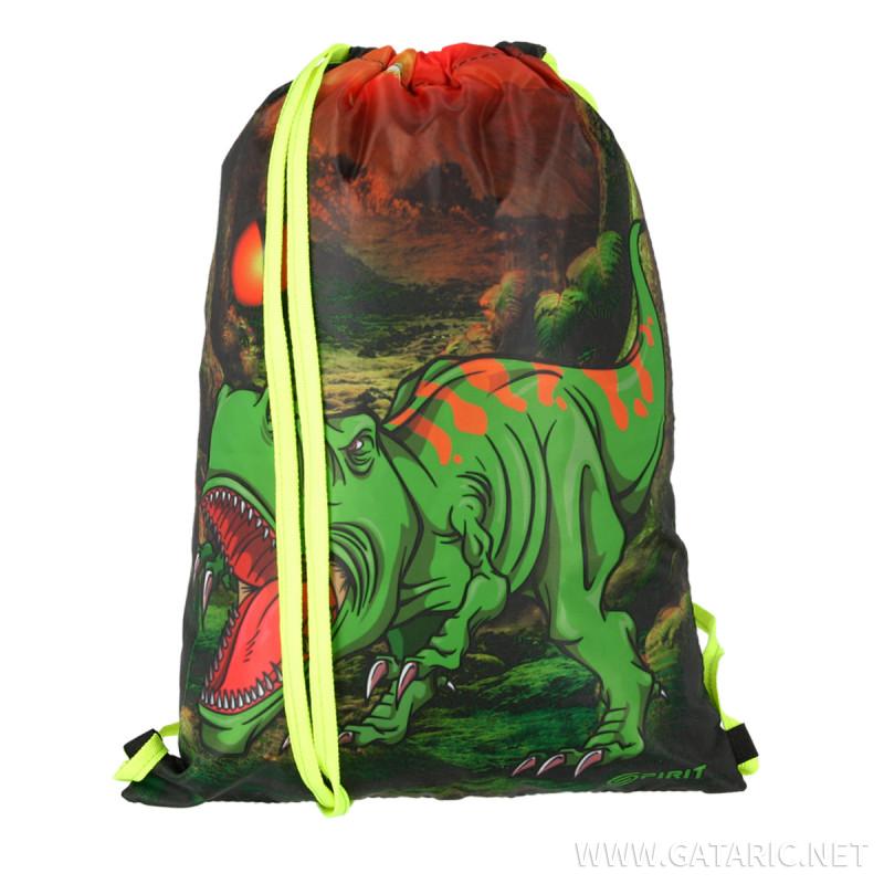 School bag set ''T-REX'' NEW START 3D 5-Pcs (LED buckle) 