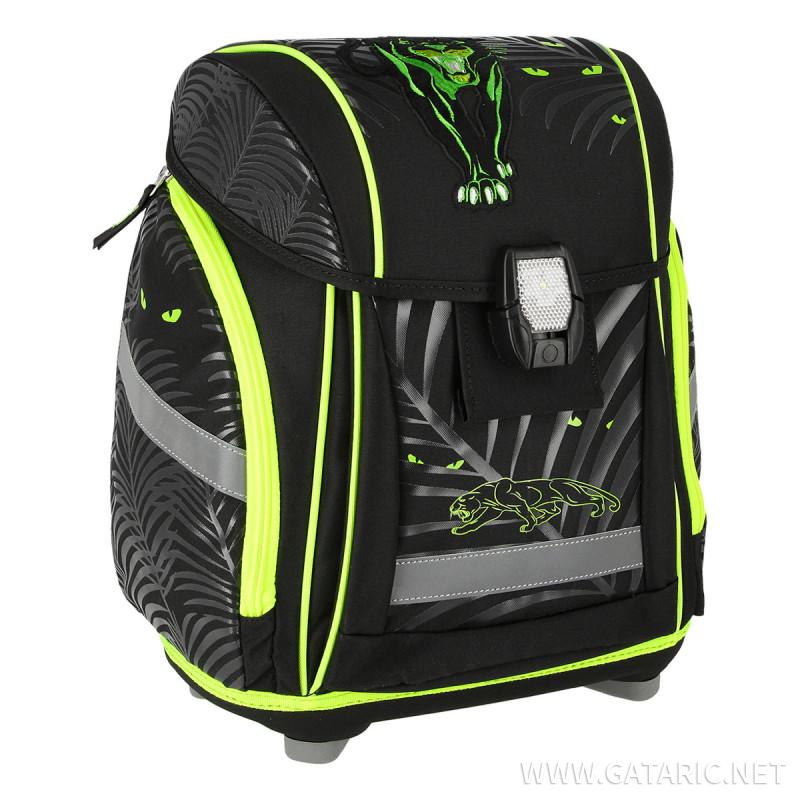 School bag set ''PANTHER'' NEW START 5-Pcs (LED buckle) 