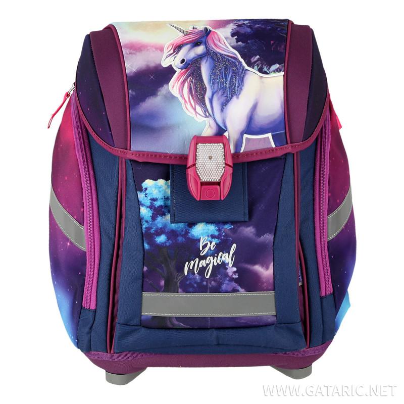 School bag set ''BE MAGIC'' NEW START 5-Pcs (LED buckle) 