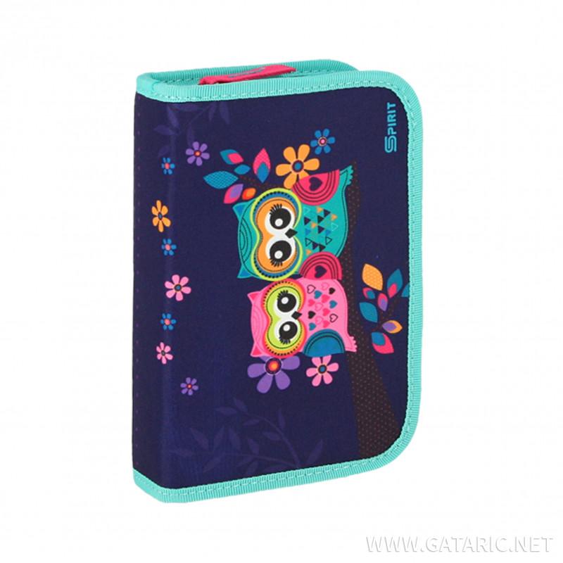 School bag set ''OWLS'' NEW START 5-Pcs (LED buckle) 