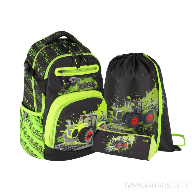 School bag set ''TRACTOR