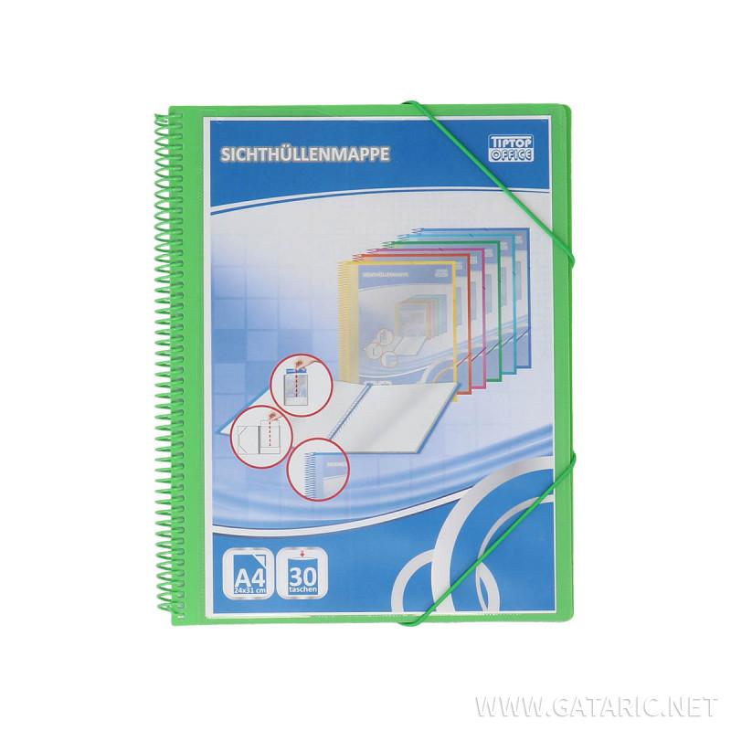 Spiral display book 30 pockets