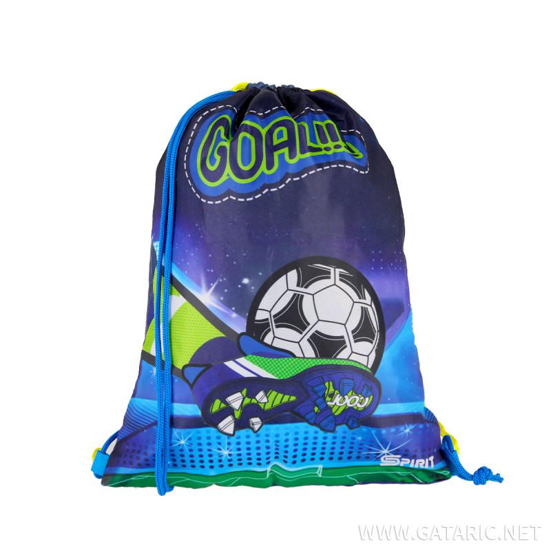 School bag set ''FOOTBALL GOAL''COOL 4-Pcs (Metal buckle) 