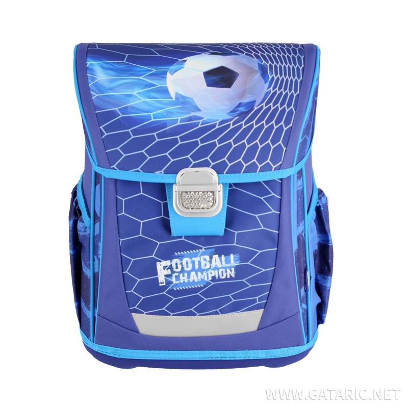 School bag set ''FOOTBALL CHAMPION'' COOL 4-Pcs (Metal buckle) 