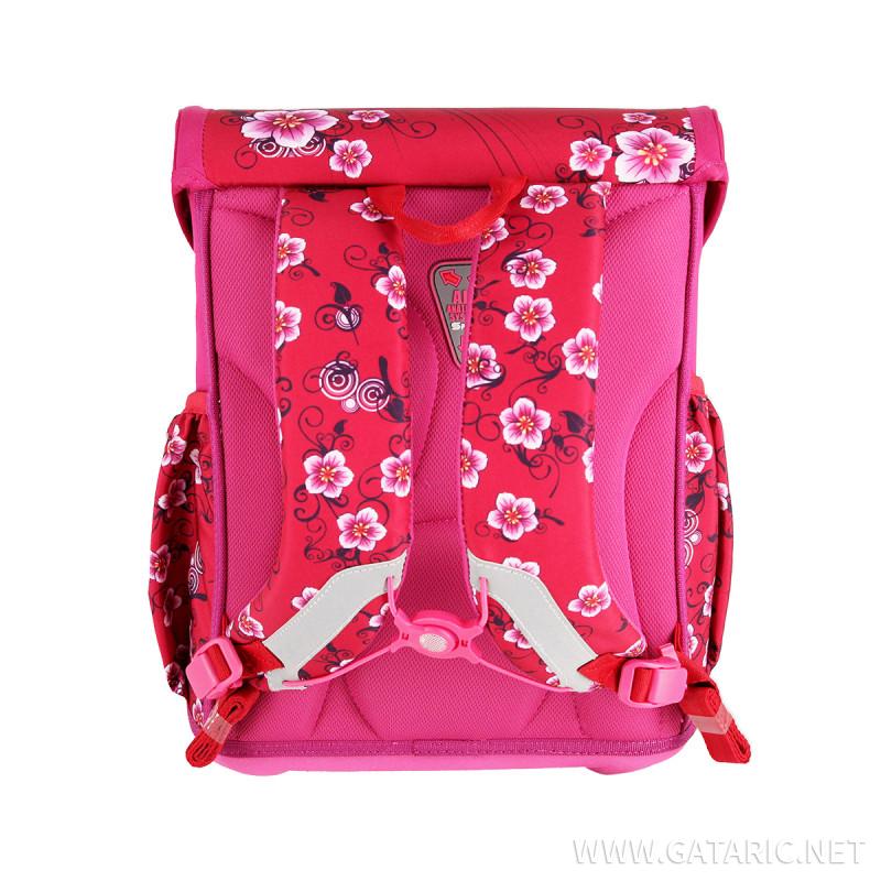 School bag set ''FLOWERS''COOL 4-Pcs (Metal buckle) 