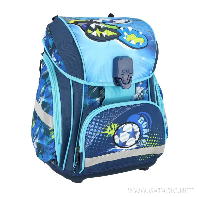 Torba set ''FOOTBALL BLUE'' SMART PREMIUM 5-delova (LED kopča) 