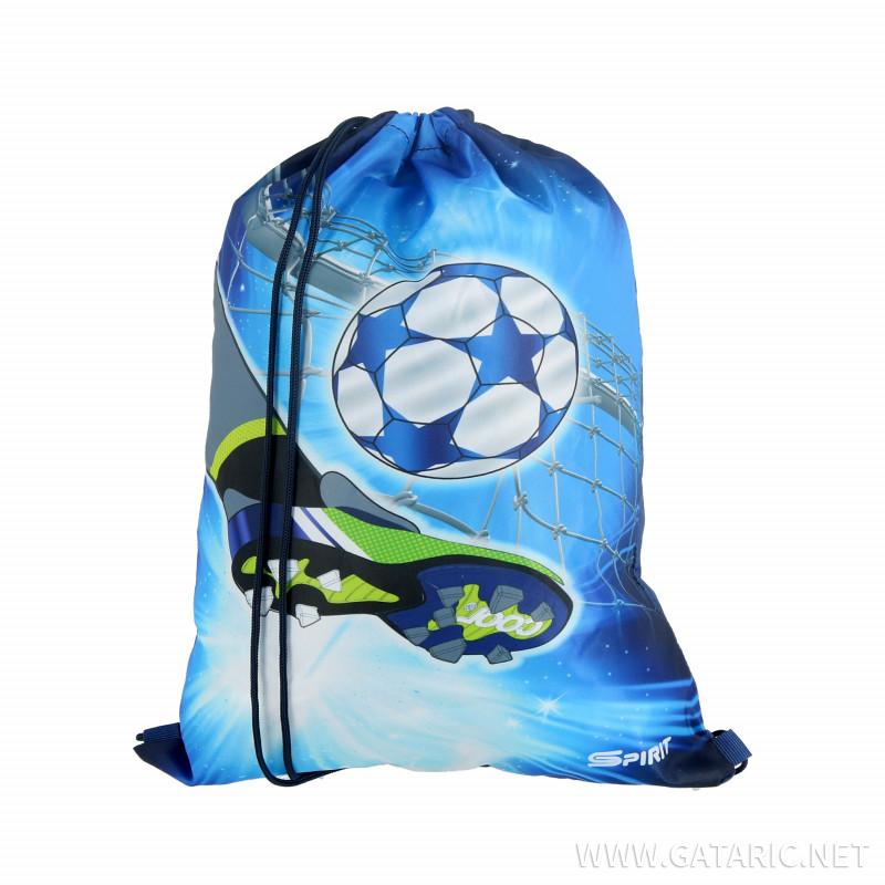 Torba set ''FOOTBALL BLUE'' SMART PREMIUM 5-delova (LED kopča) 