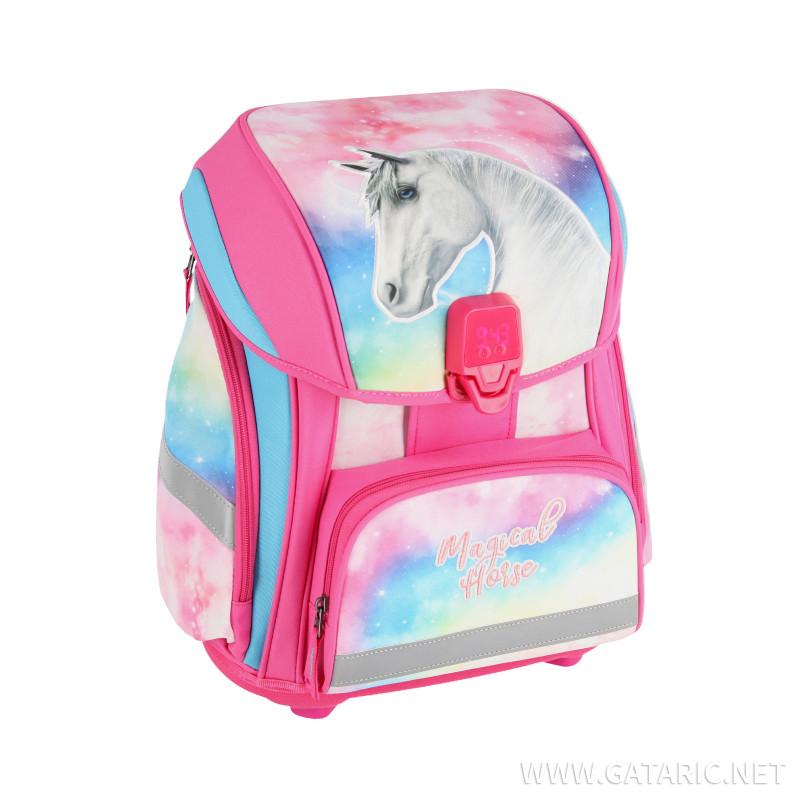 Torba set ''MAGICAL HORSE'' SMART PREMIUM 5-delova (LED kopča) 