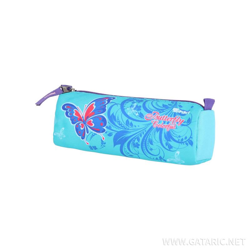 School bag set ''BLUE BUTTERFLY'' COOL 4-Pcs (Metal buckle) 