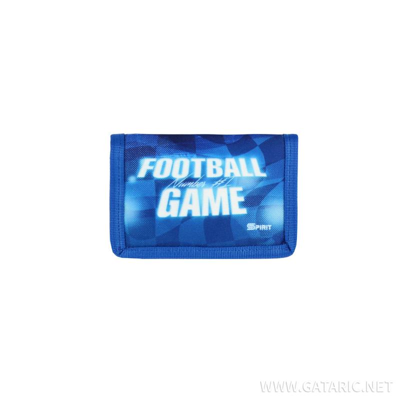 School bag set ''FOOTBALL GAME 3D'' SMART 5-pcs (LED buckle) 