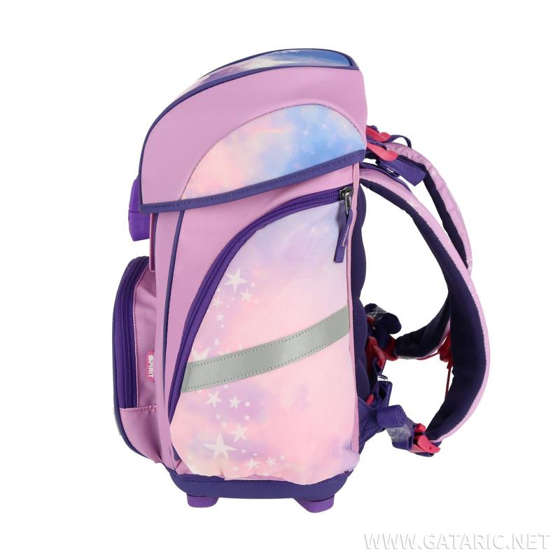 School bag set ''PEGASUS 3D'' SMART 5-pcs (LED buckle) 