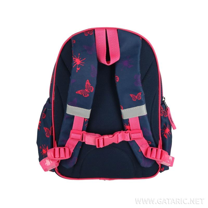 Vorschulrucksack “SCHMETTERLING ROSA“ (UNO Kollektion) 