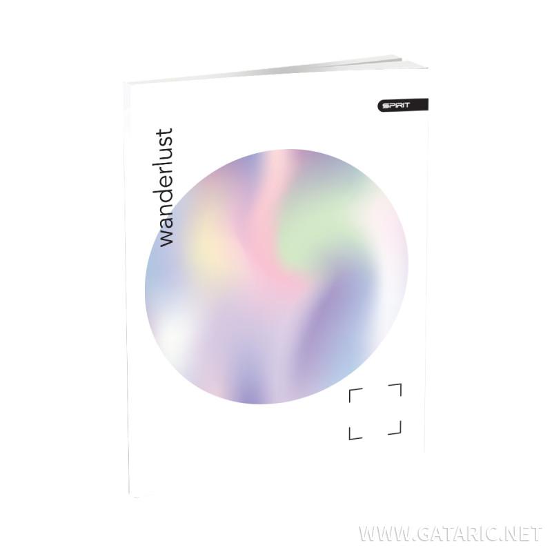 Sveska Premium A5 dikto, meki povez, Holograph  52 lista 