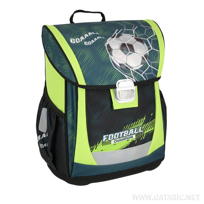 School bag set ''FOOTBALL CHAMPION'' COOL 4-Pcs (Metal buckle) 