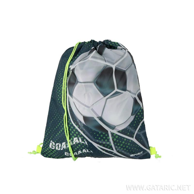 School bag set ''FOOTBALL CHAMPION'' COOL 4-Pcs (Metal buckle)