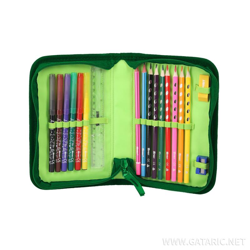 School bag set ''T-REX'' VISION + 5-Pcs (Metal buckle)
