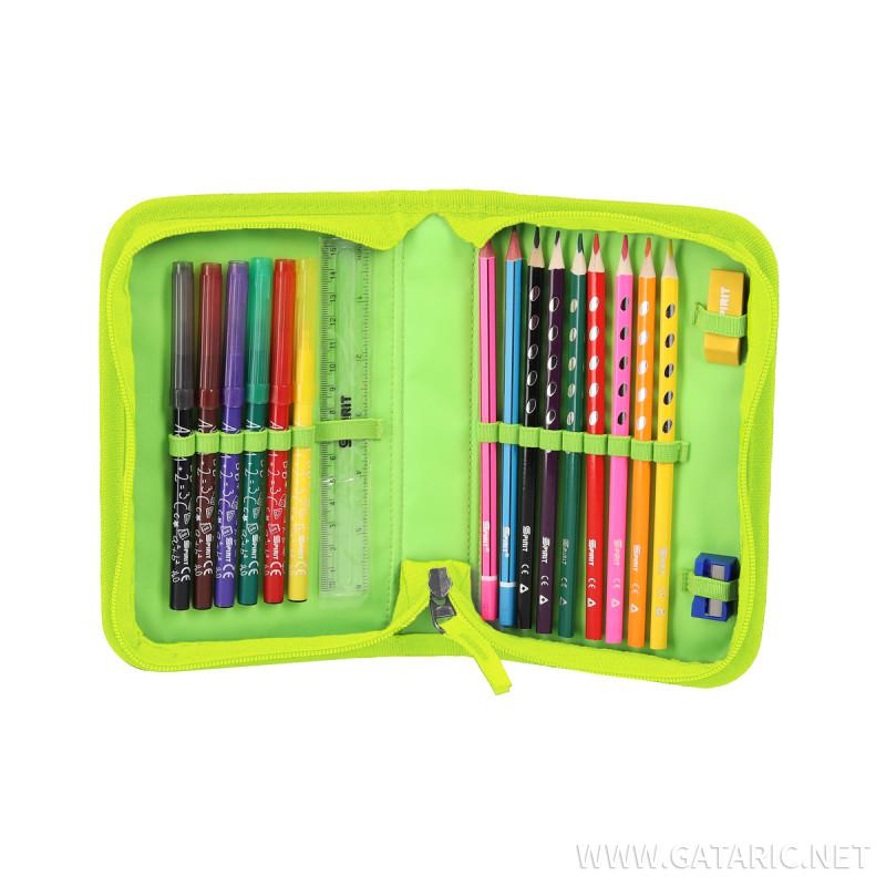 School bag set ''SPEED RACER'' VISION + 5-Pcs (Metal buckle)