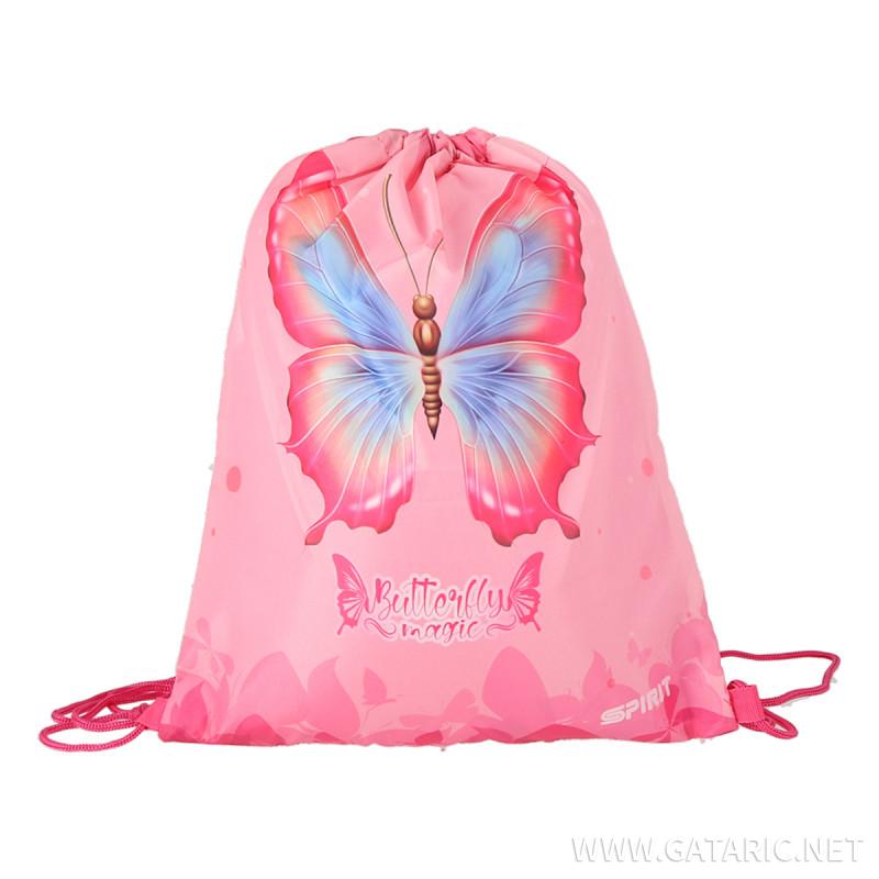 Torba set ''BUTTERFLY MAGIC'' 3D VARIO 5-delova (Magnetna kopča) 