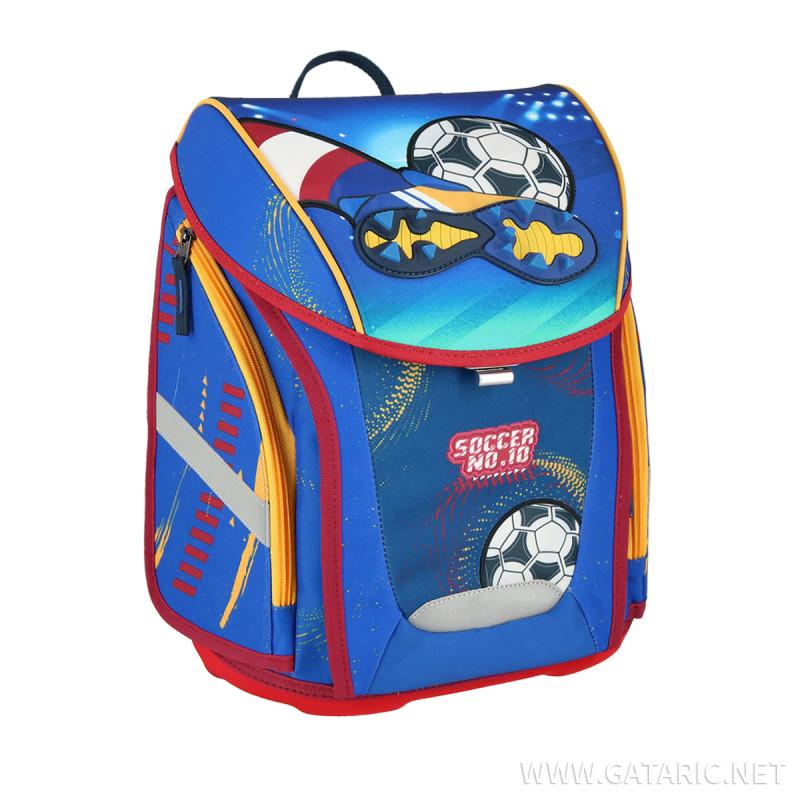 School bag set ''SOCCER'' 3D COMO 5-Pcs (Magnetic buckle) 