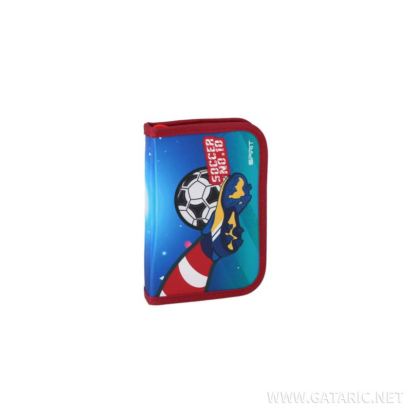 School bag set ''SOCCER'' 3D COMO 5-Pcs (Magnetic buckle) 