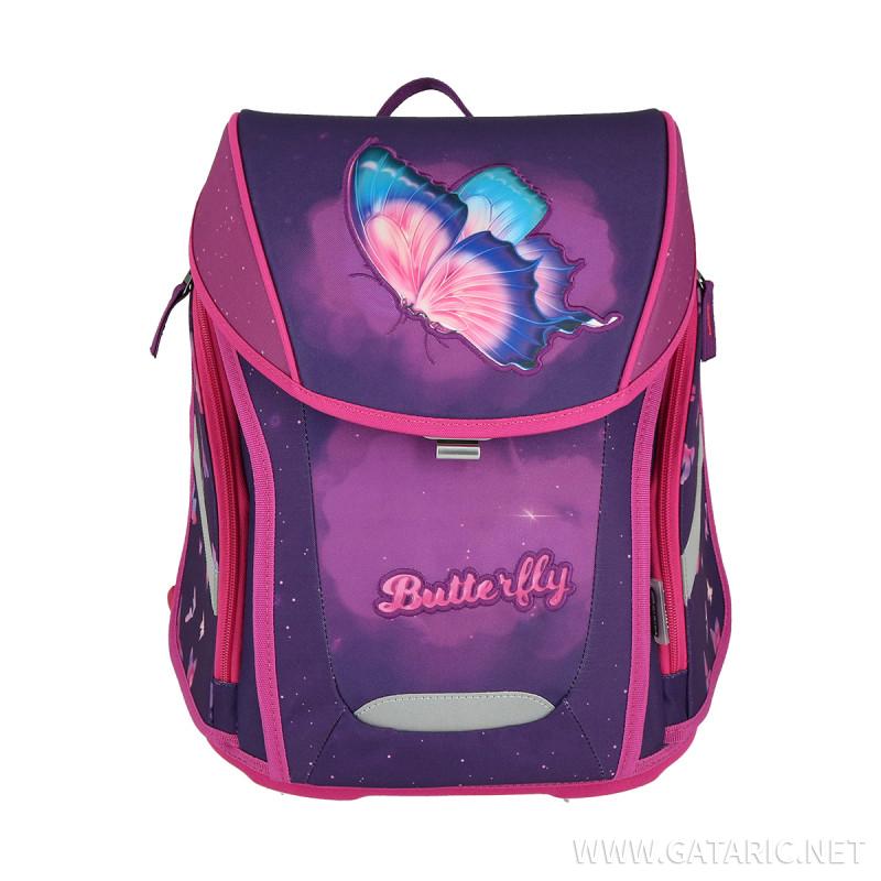 Torba set ''BUTTERFLY'' 3D COMO 5-delova (Magnetna kopča) 
