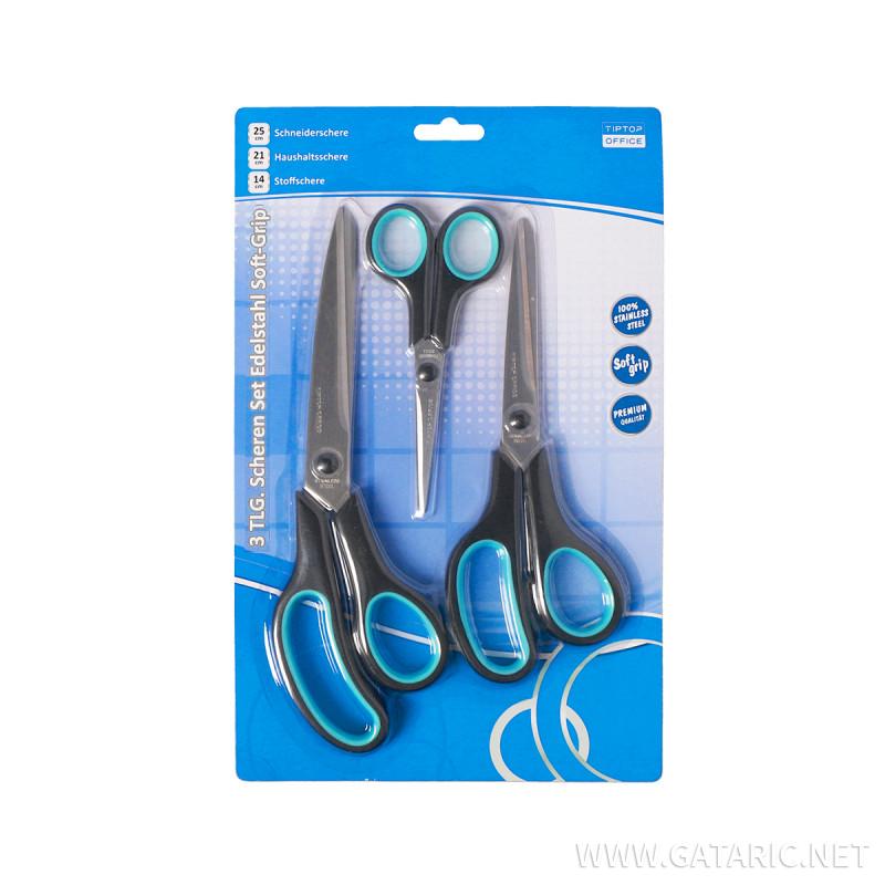 Scissors ''Soft Grip'' 3/1