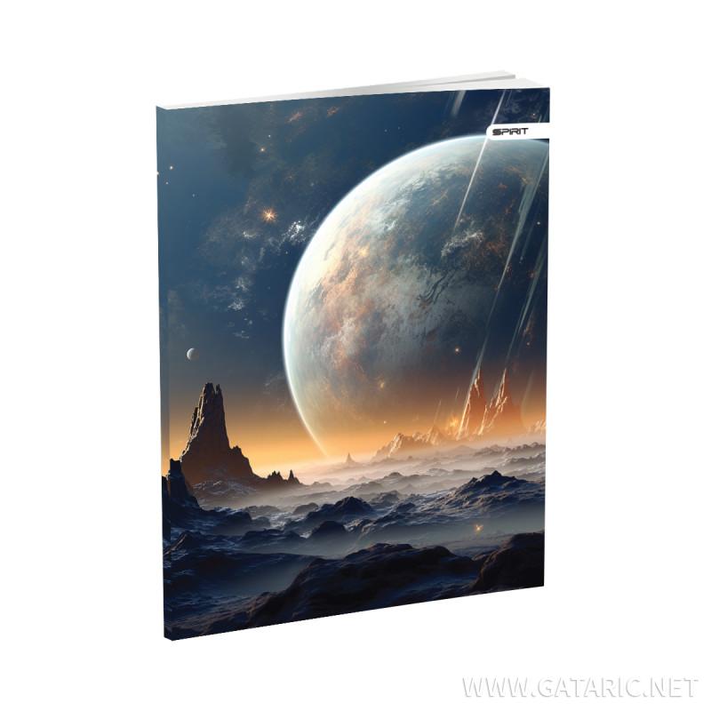 Sveska Premium A5 meki povez karo Planets 52 lista 