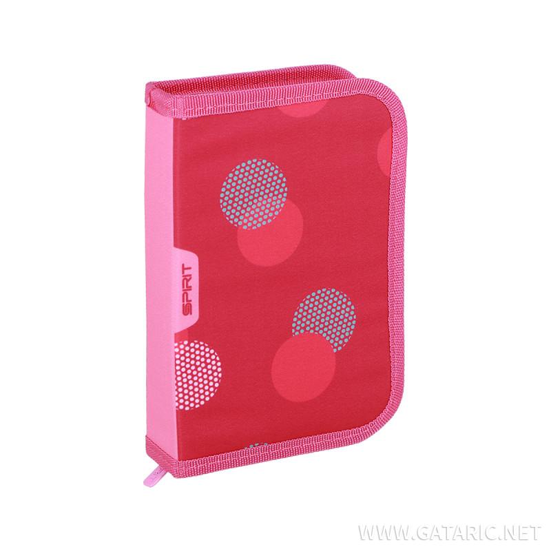 TTS Pencil case ''ABS Color Dots'', 1-Zipper, 28-pcs 