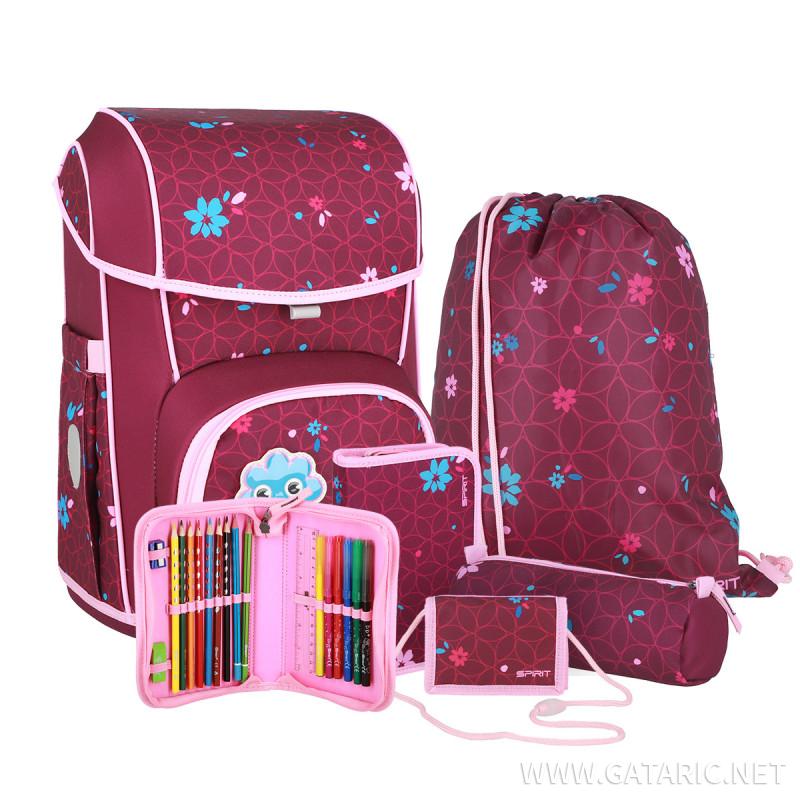 Torba set ''FLOWER'' COSMO 6-delova (Magnetna kopča) 