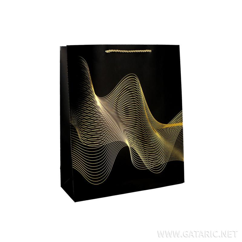 Geschenktagetaschen ''Gold'', XL 