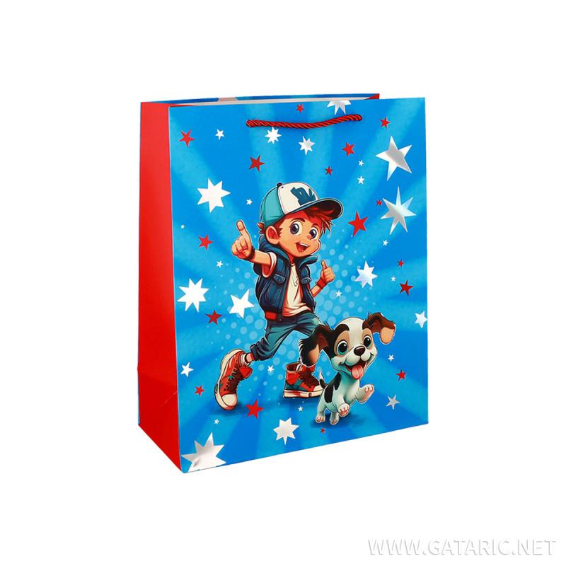 Geschenktragetasche ''Boy&Girl'', XL 
