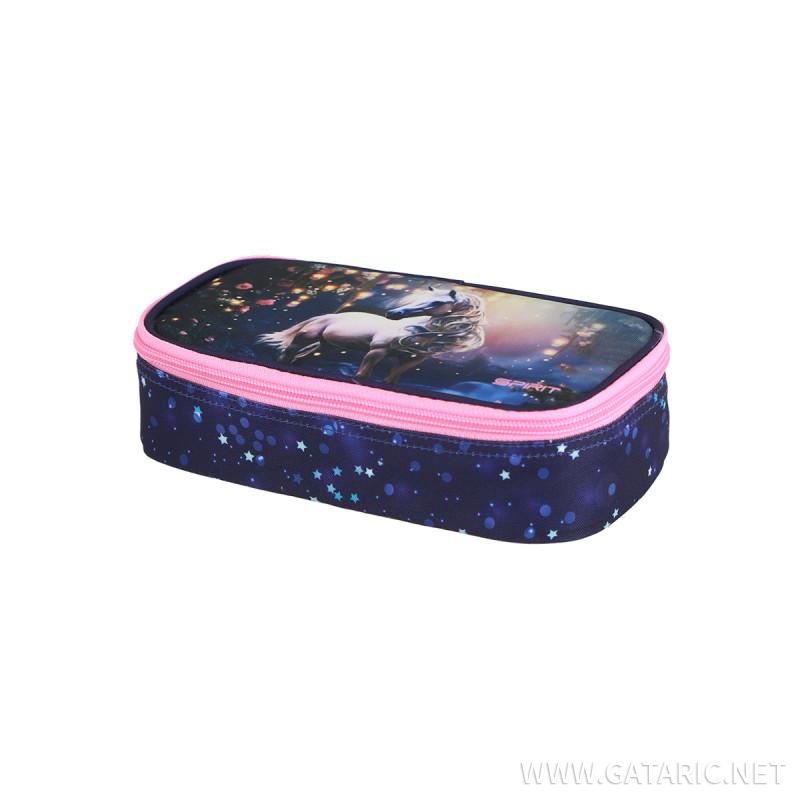 Pouch pencil case ''MY BAG'', 1-Zipper - Magical Horse