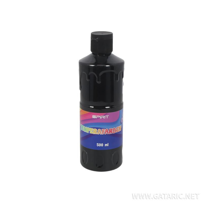 Tempera 500ml, Crna