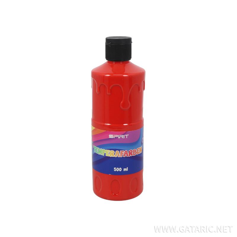 Tempera 500ml, Crvena