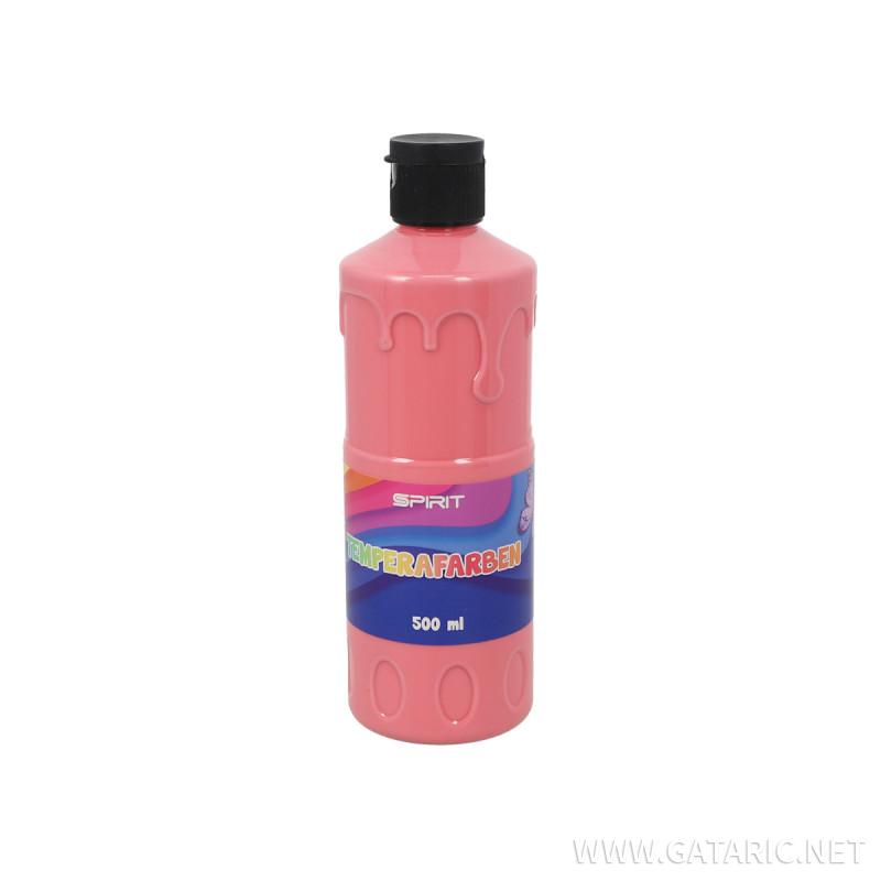 Tempera 500ml, Svetlo roza
