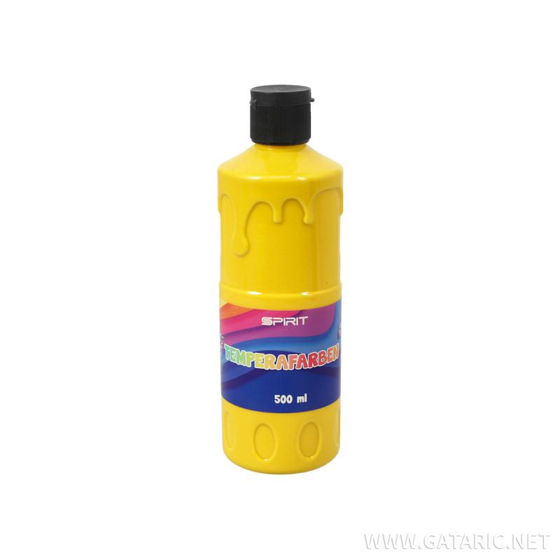 Tempera 500ml, Žuta 
