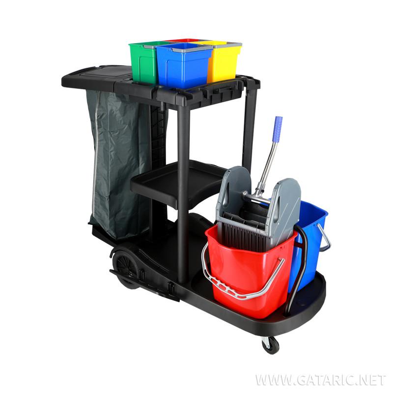 Reinigungswagen Set 