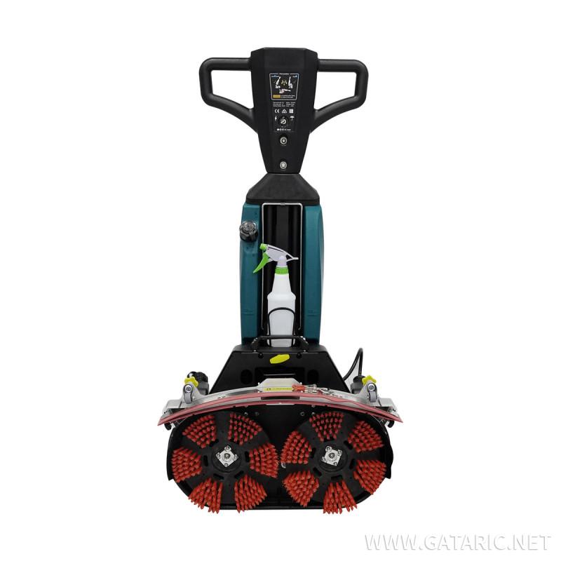 Portble 2-Brush Floor Scrubber Reinmatic RM 5