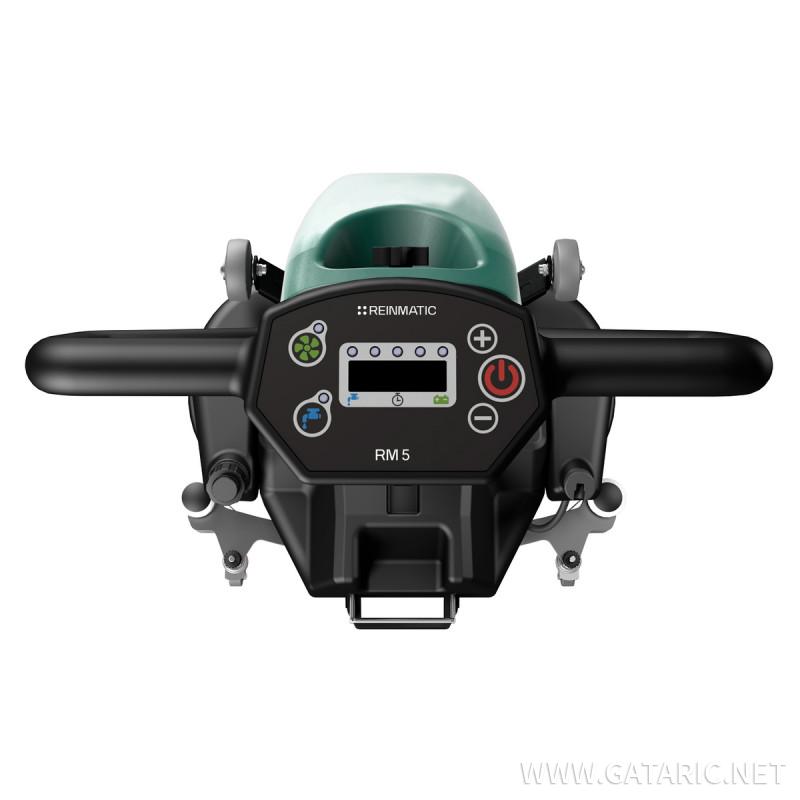Portble 2-Brush Floor Scrubber Reinmatic RM 5