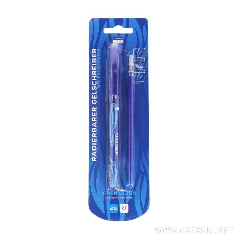 Erasable Gel Pen with Refill Blue 