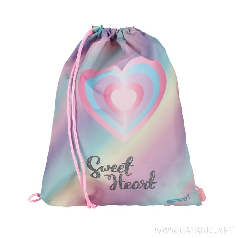 School bag set ''HEART DIAMOND'' SMART PACK 4-Pcs 