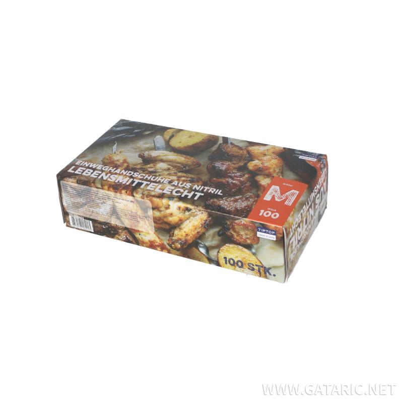 Disposable Nitrile gloves M 100/1 