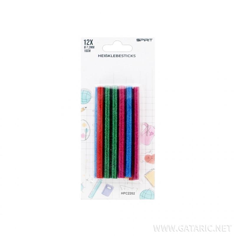 Ljepilo za pištolj 12/1 Glitter 7.2x10mm 