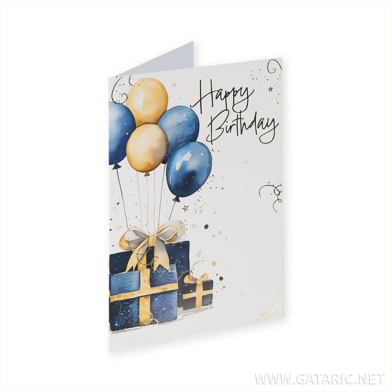 Čestitka 3D ''Happy Birthday