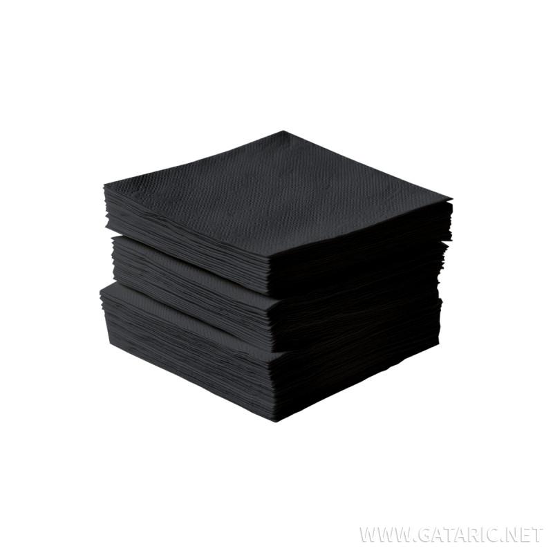 Napkin 200/1 20x20cm Black 