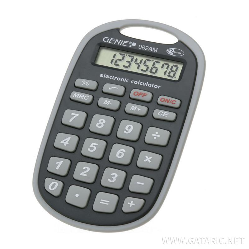 Pocket calculator ''982-AM'' 8-Digits